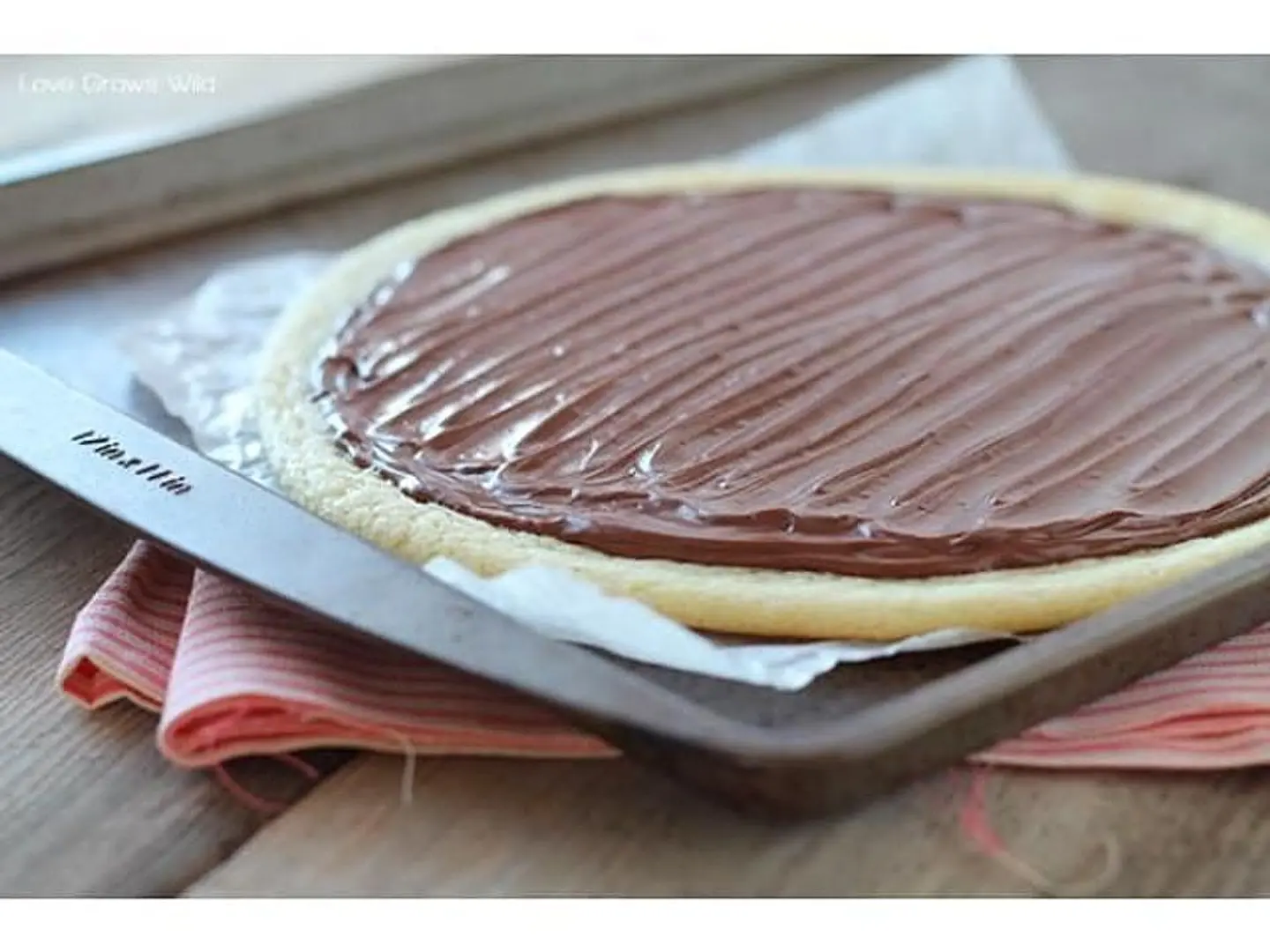 Nutella Chocolate Pizza - Small