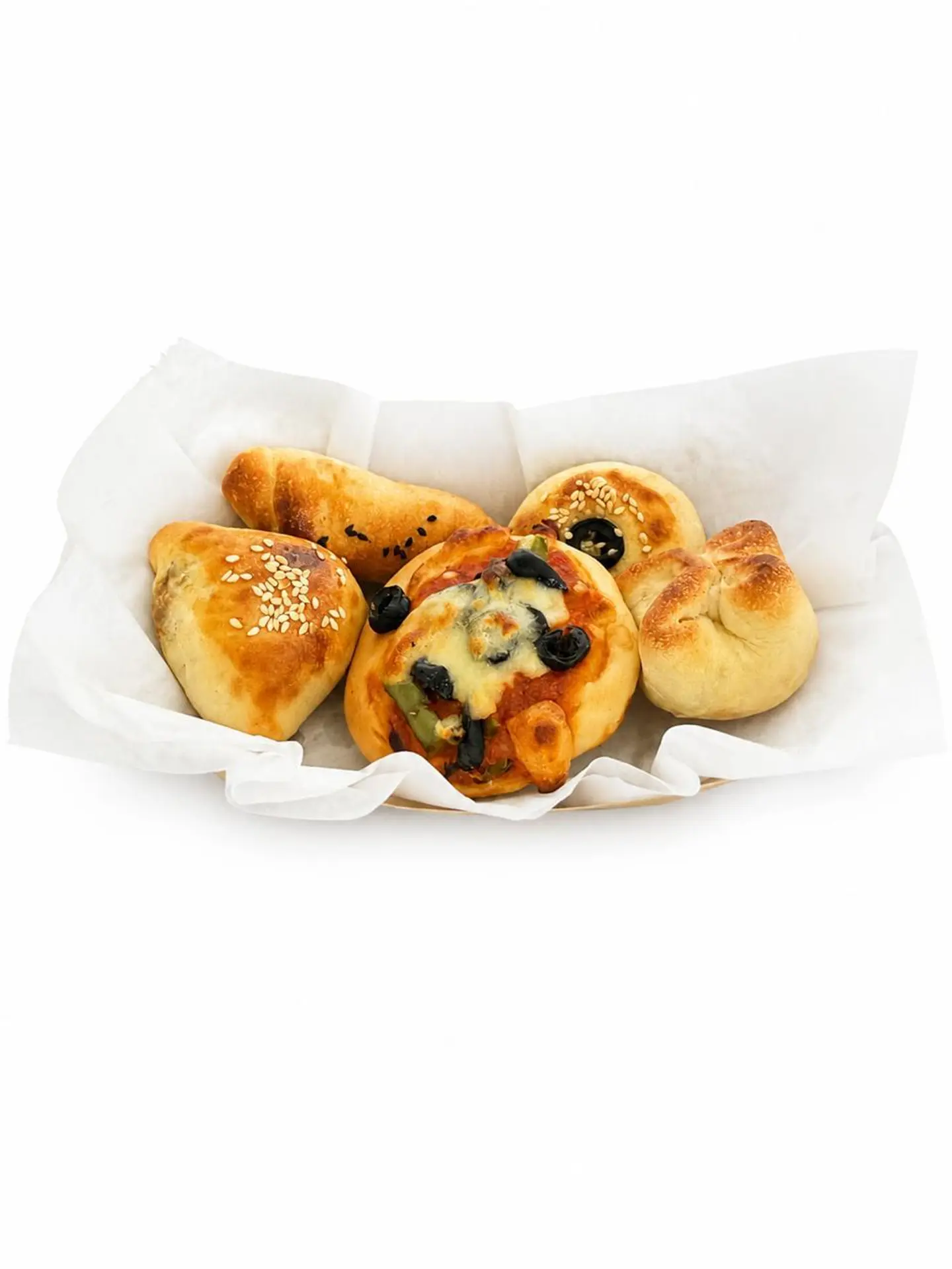 Mixed Mini Pastries - 5 Pieces