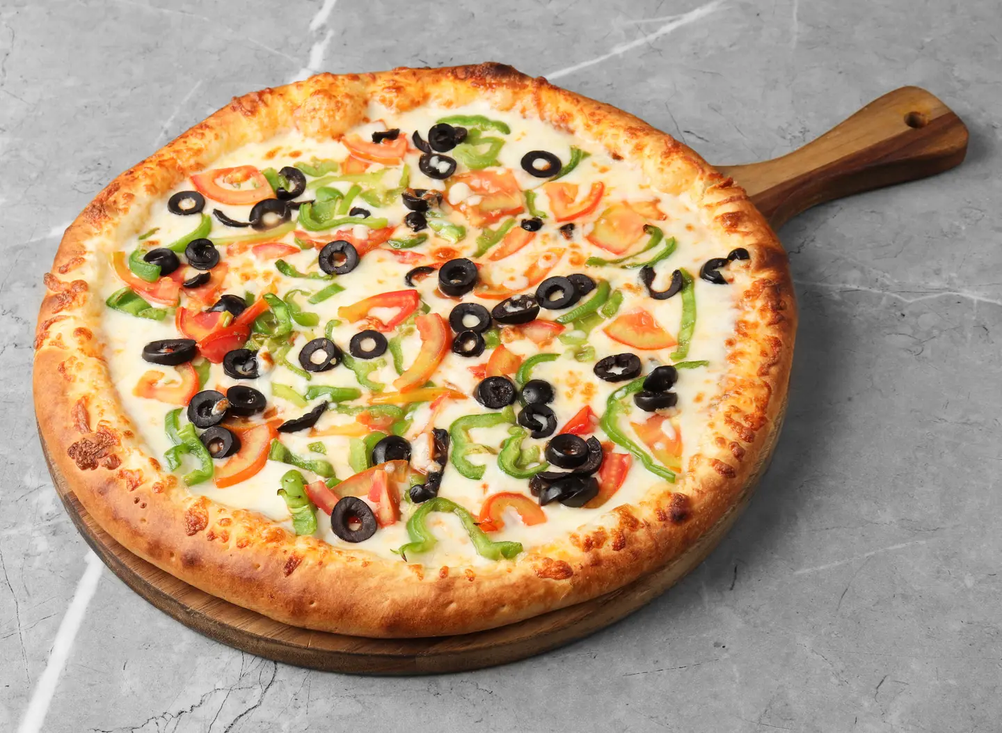 بيتزا خضار - صغير