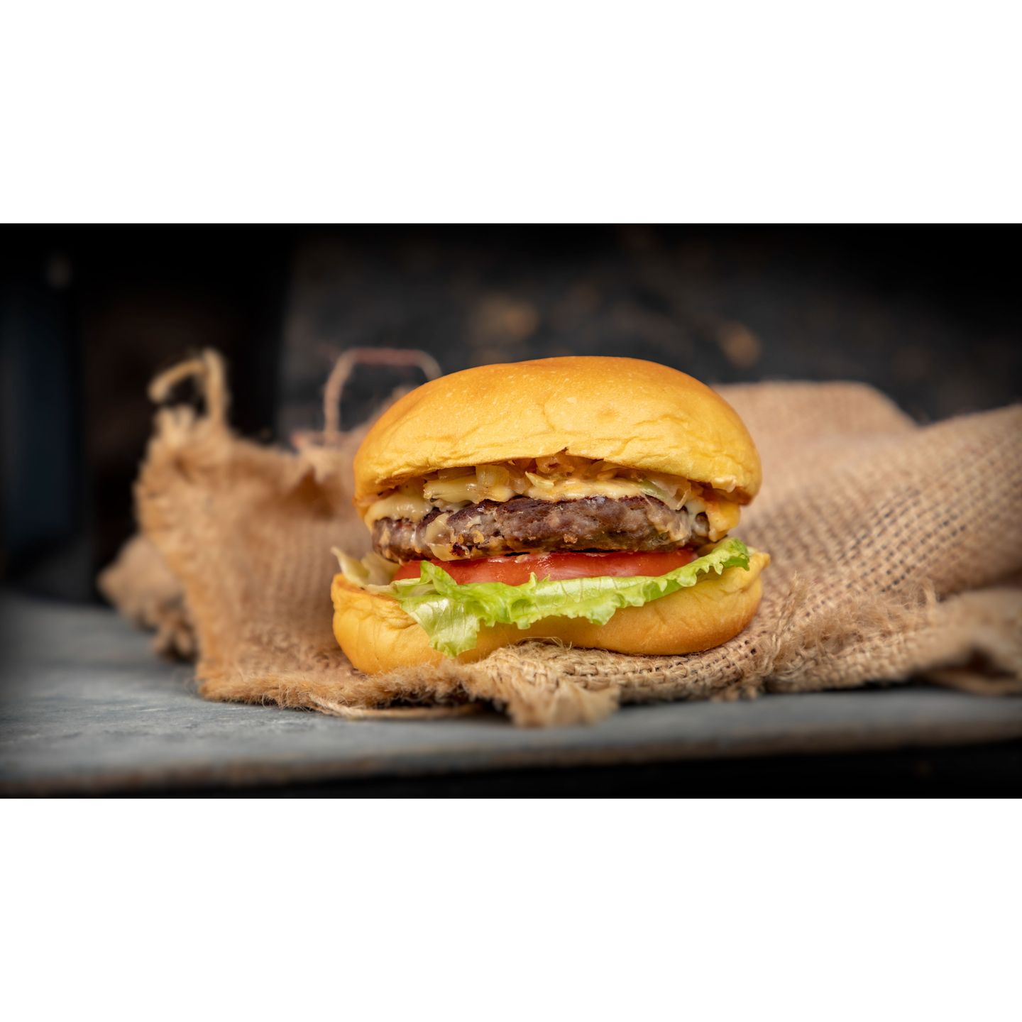 Meat Burger Meal - Regular