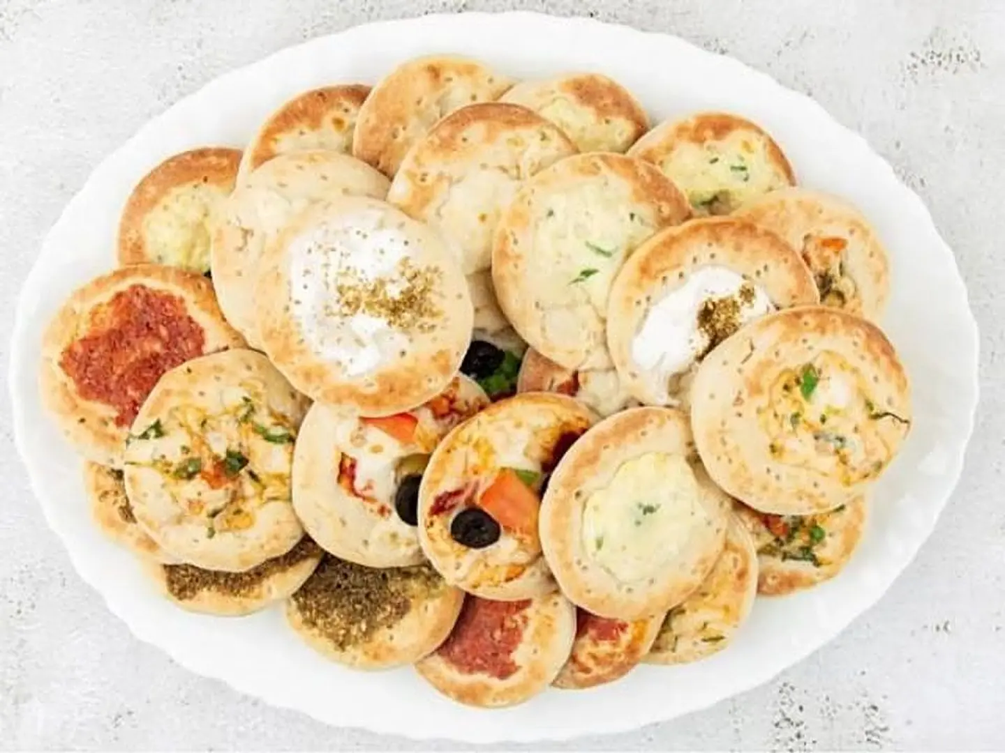 Round Pastries Dish - Small