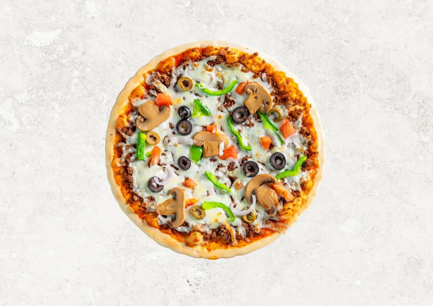 بيتزا خضار - صغير