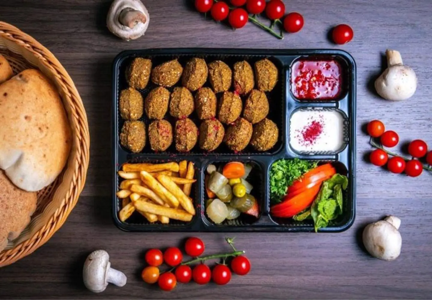 Mixed Falafel Platter - Small