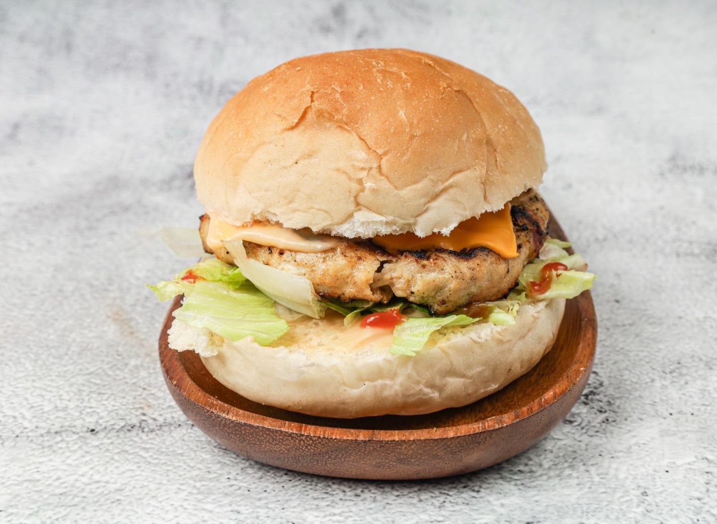 Chicken Burger Sandwich - Without Cheese