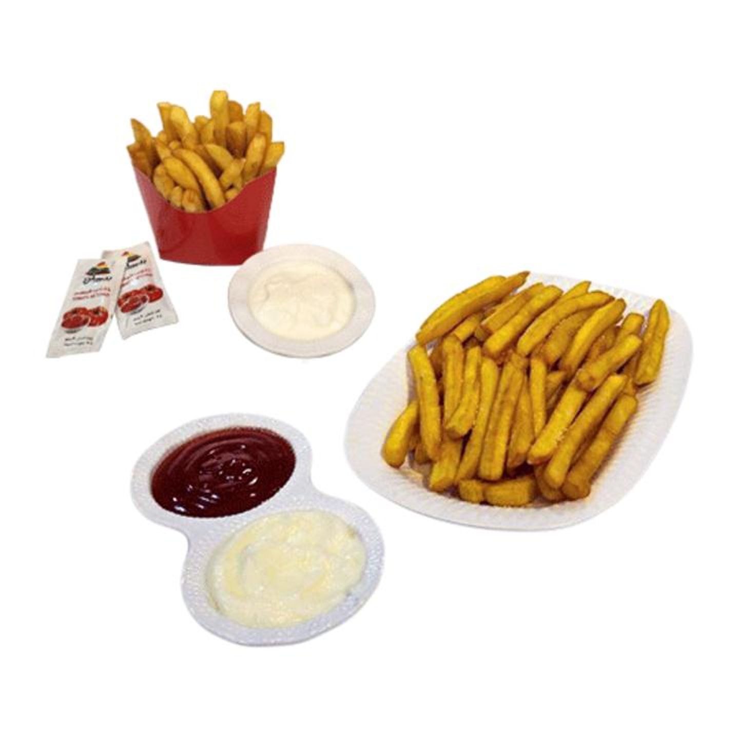 Falafel Plate With Potatoes - Small