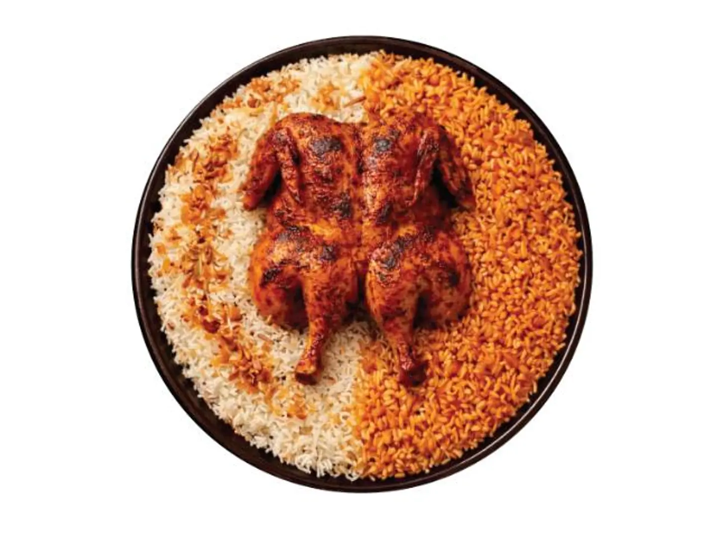 دجاج حمورة سادة - نص حبة دجاج