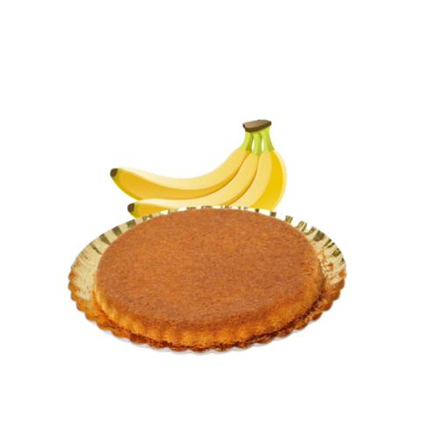 Kunafah Stuffed With Banana And Cream - Small