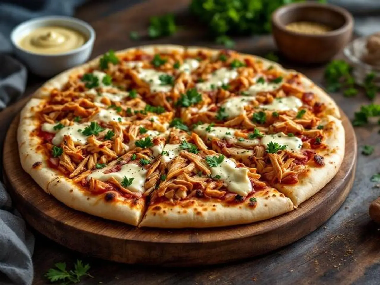 Chicken Shawarma Pizza - Medium