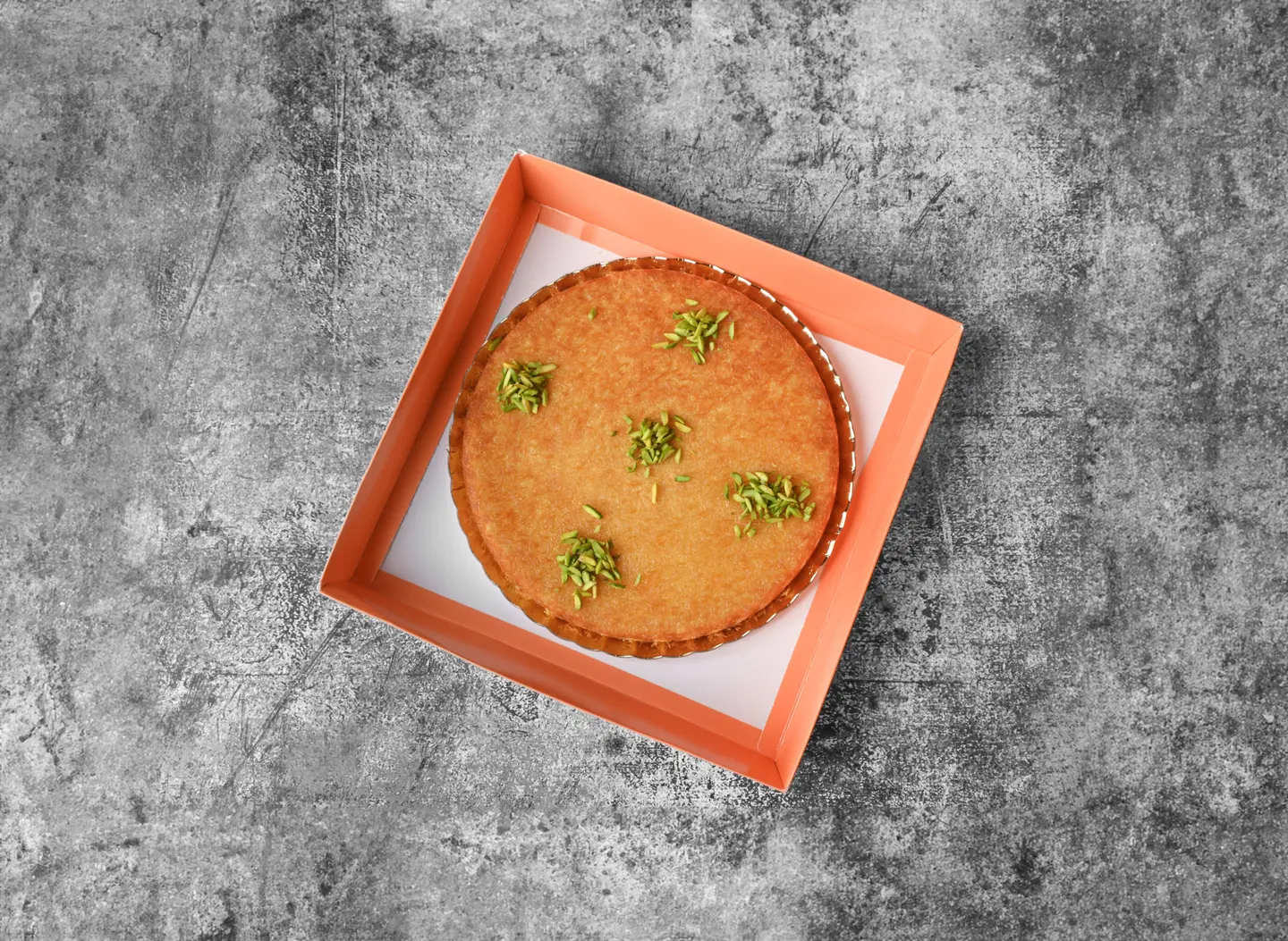 كنافه قشطه بالشيره - صغير