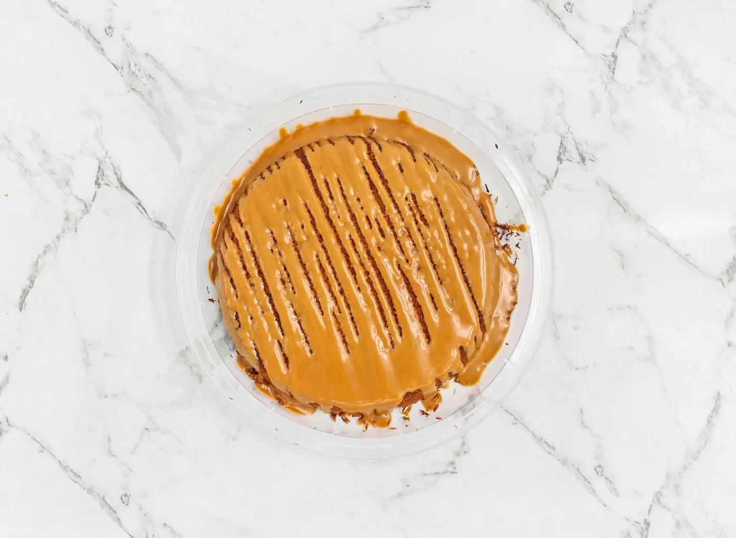 كنافة لوتس مع قشطة - وسط