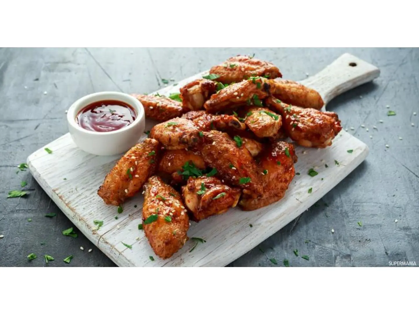 دجاج بصلصة الباربكيو - 100 جرام