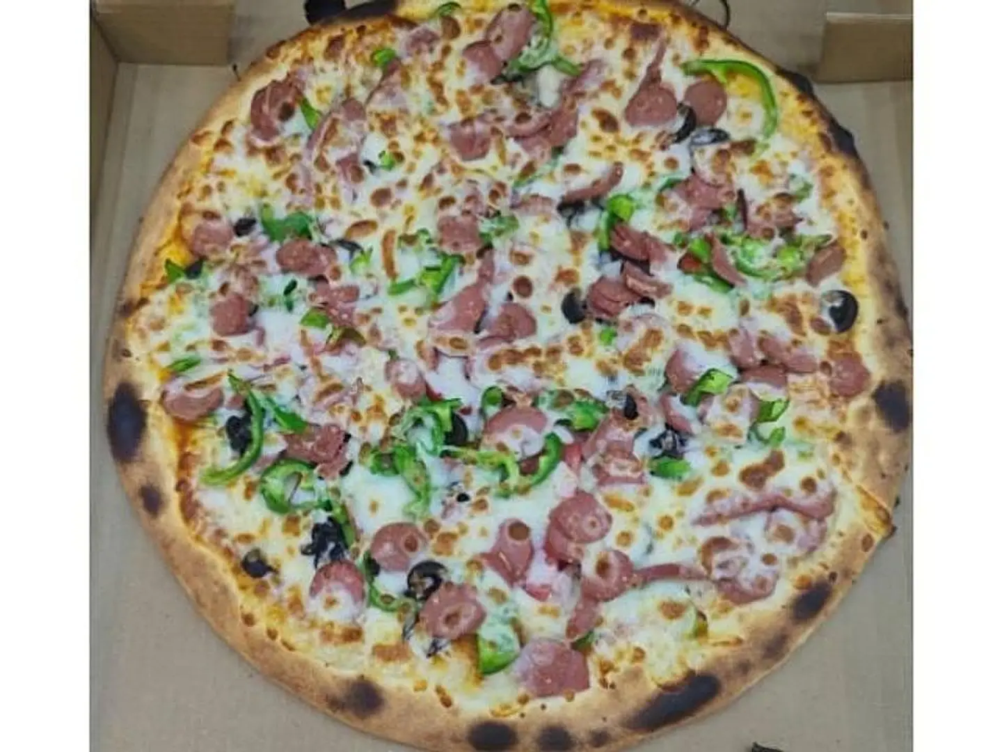 Hot Dog Pizza - Medium