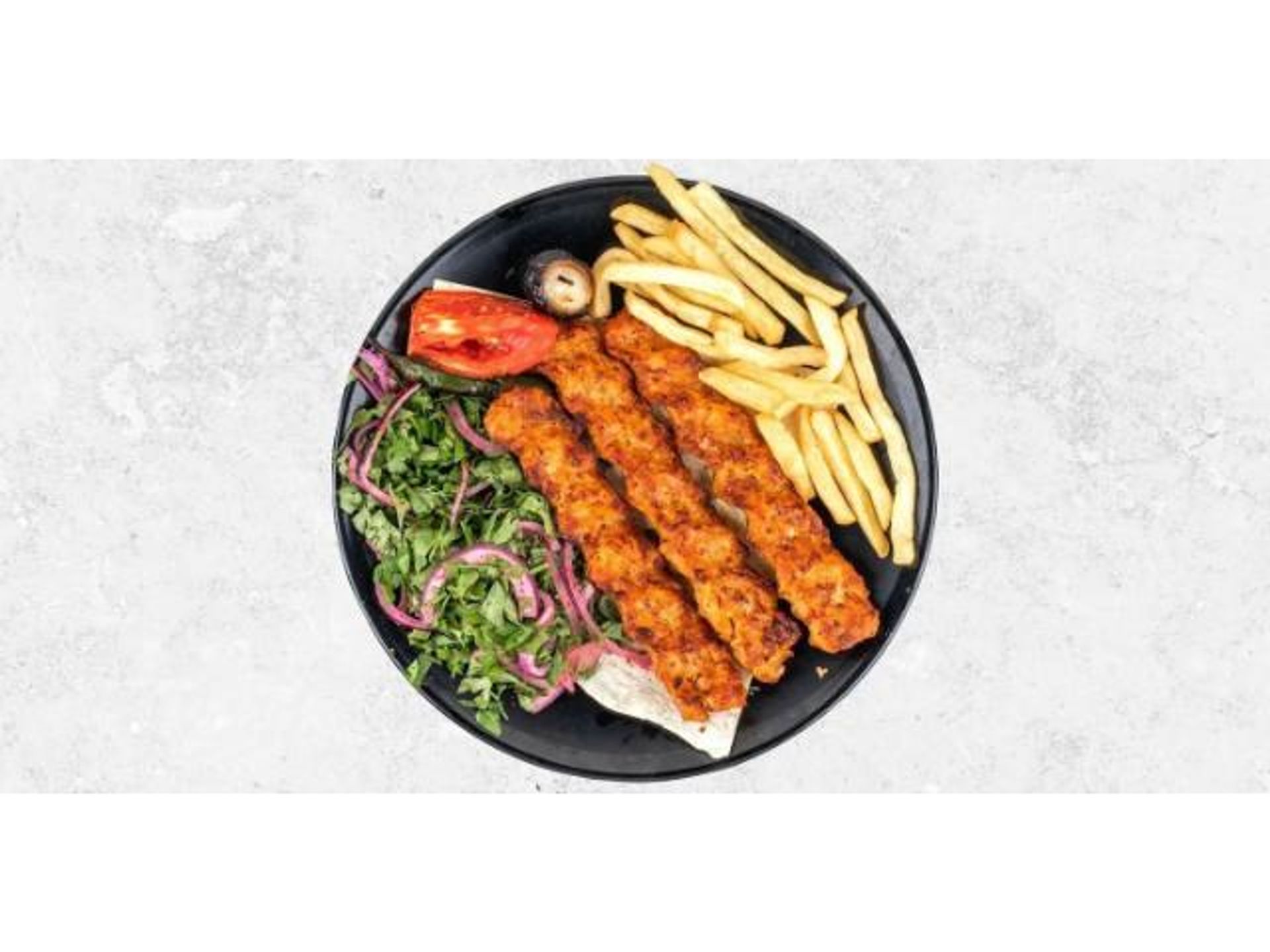صحن كباب مشكل - صغير