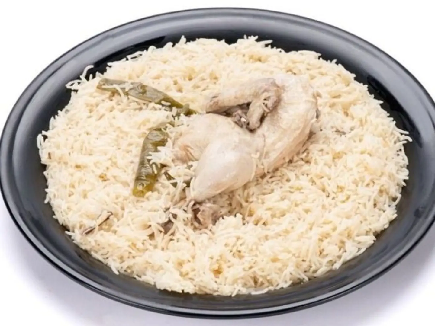 دجاج مضغوط مع الرز الابيض (وقت التحضير 30 دقيقة) - حبة كاملة