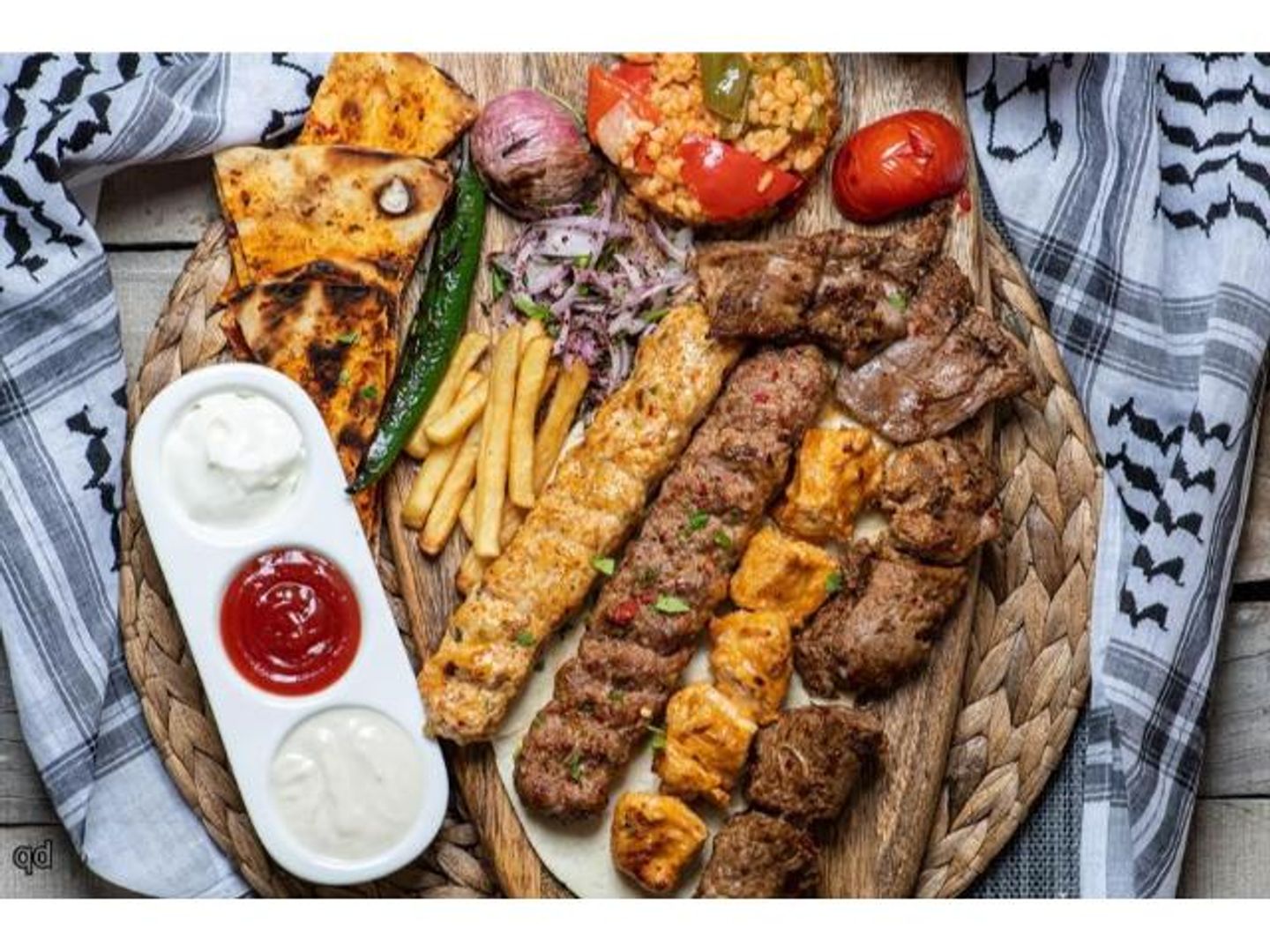 مشكل مشاوي بدون ريش - 250 جرام