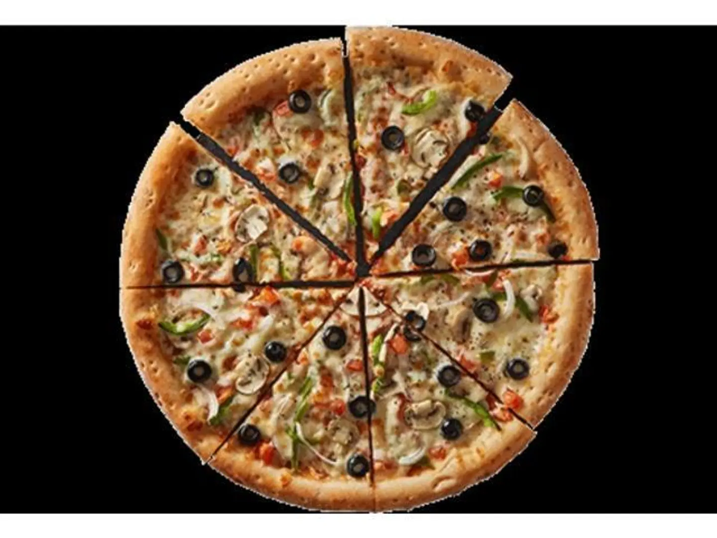 بيتزا خضار - صغير