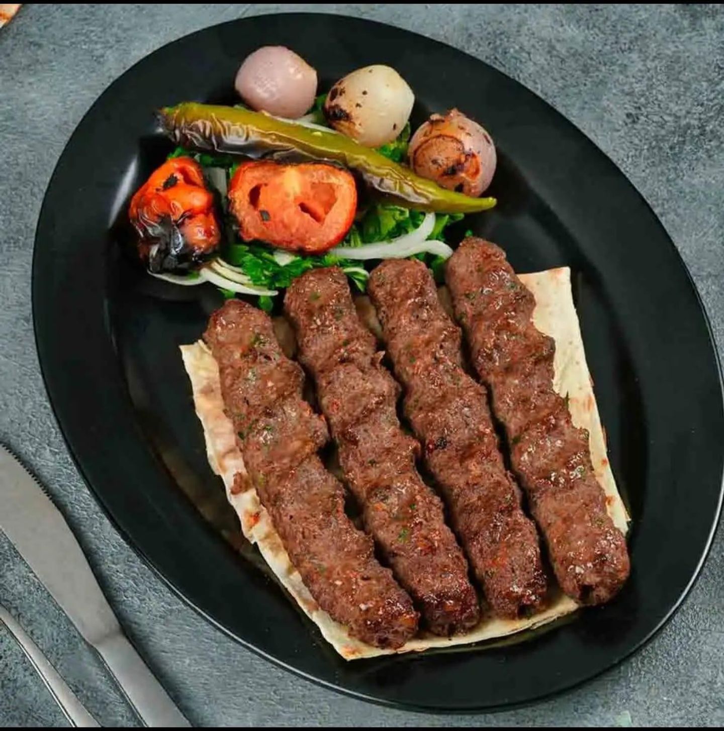 كباب لحم - ساندوتش