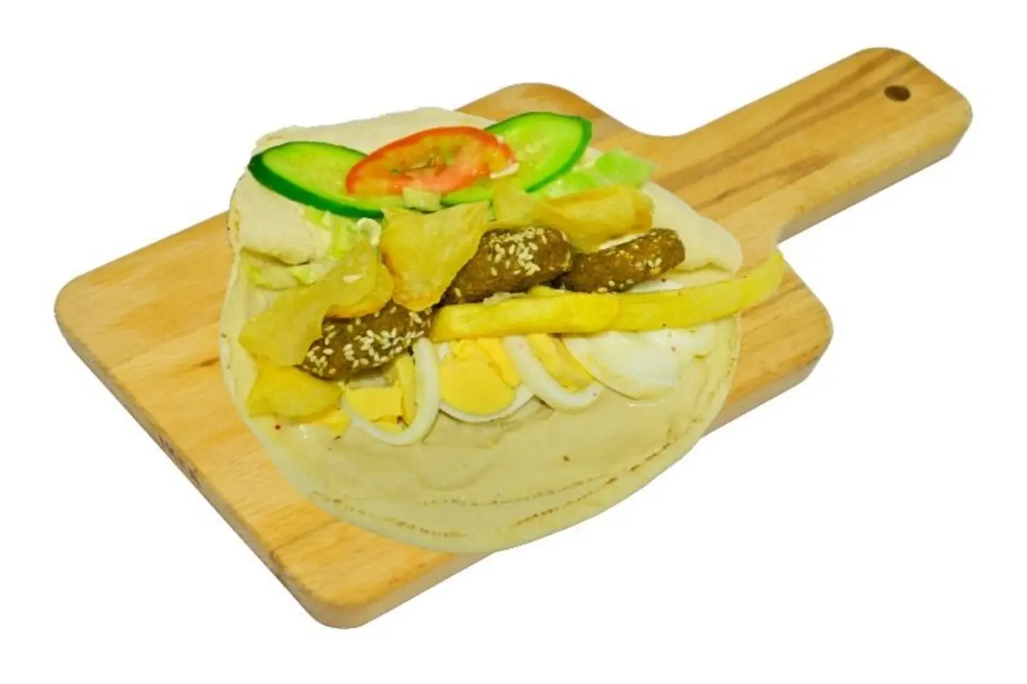 فلافل رول مع بيض - صغير