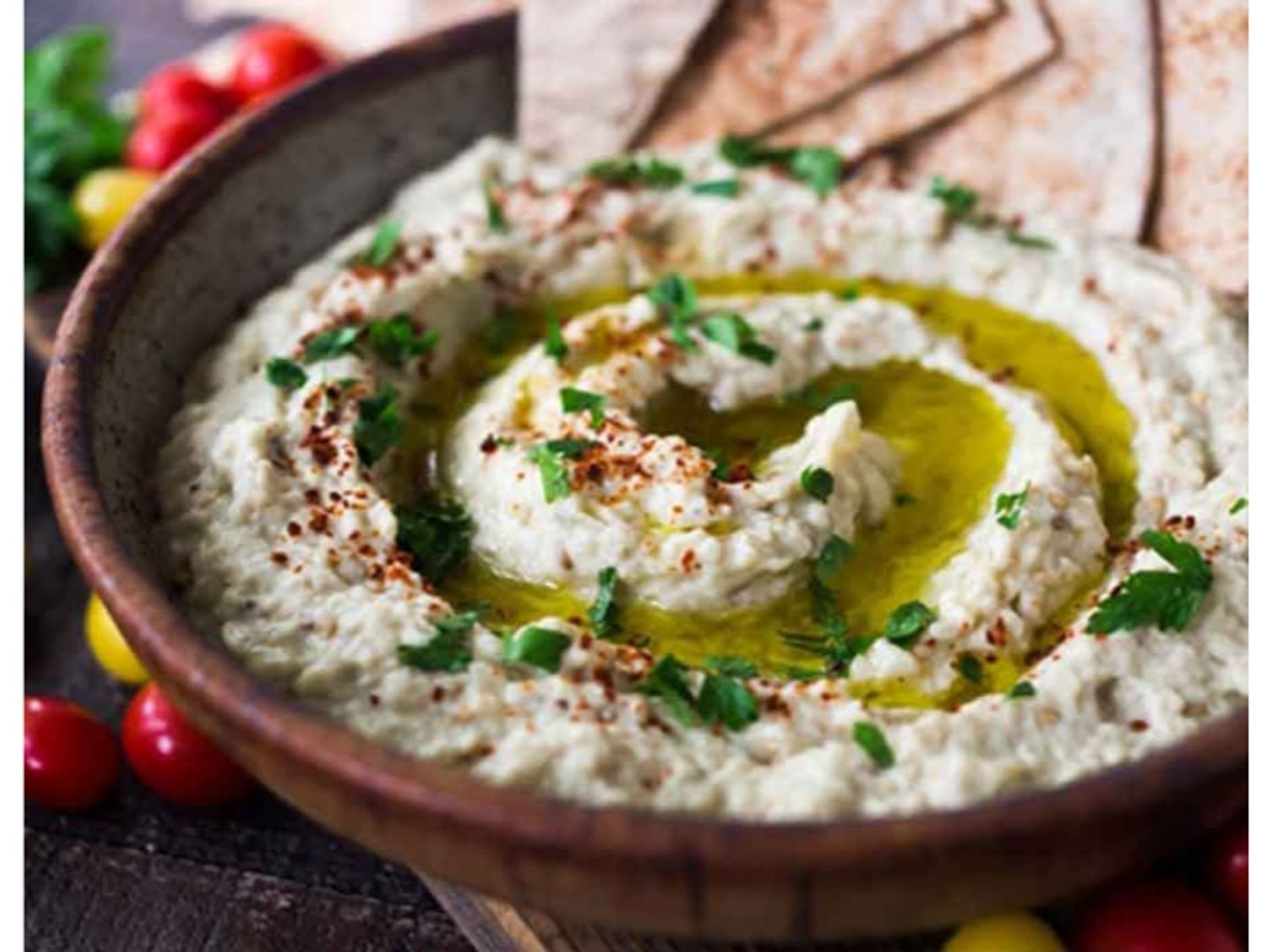 صحن بابا غنوج - صغير