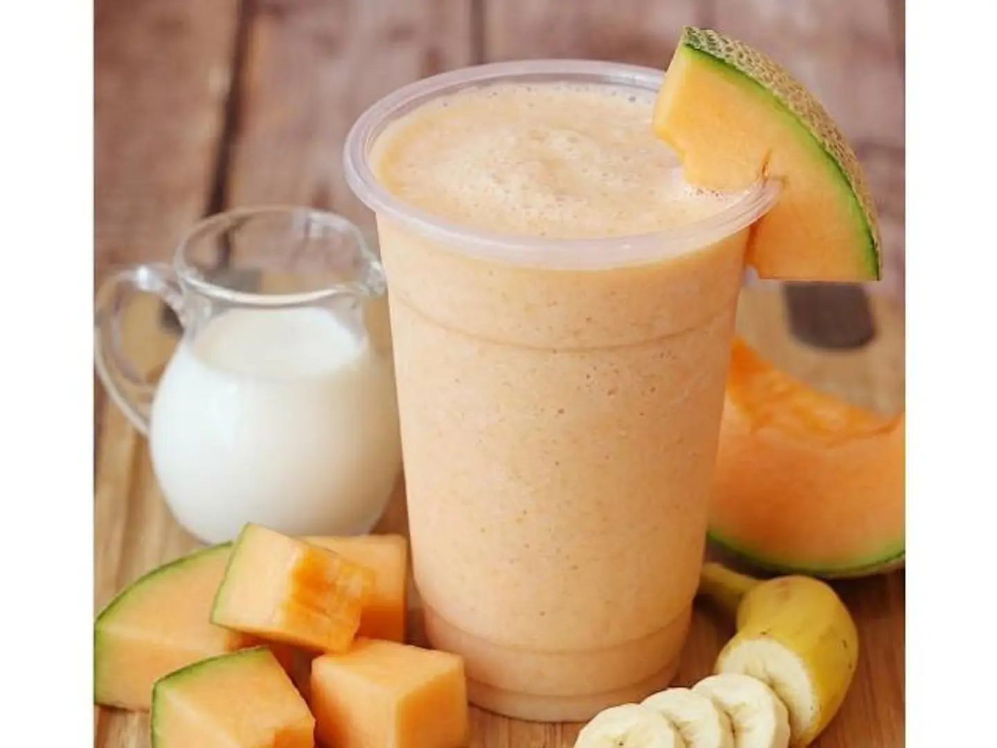 Melon With Banana And Milk - Small