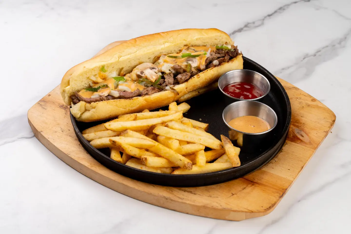 فيلي ستيك صب - ساندوتش