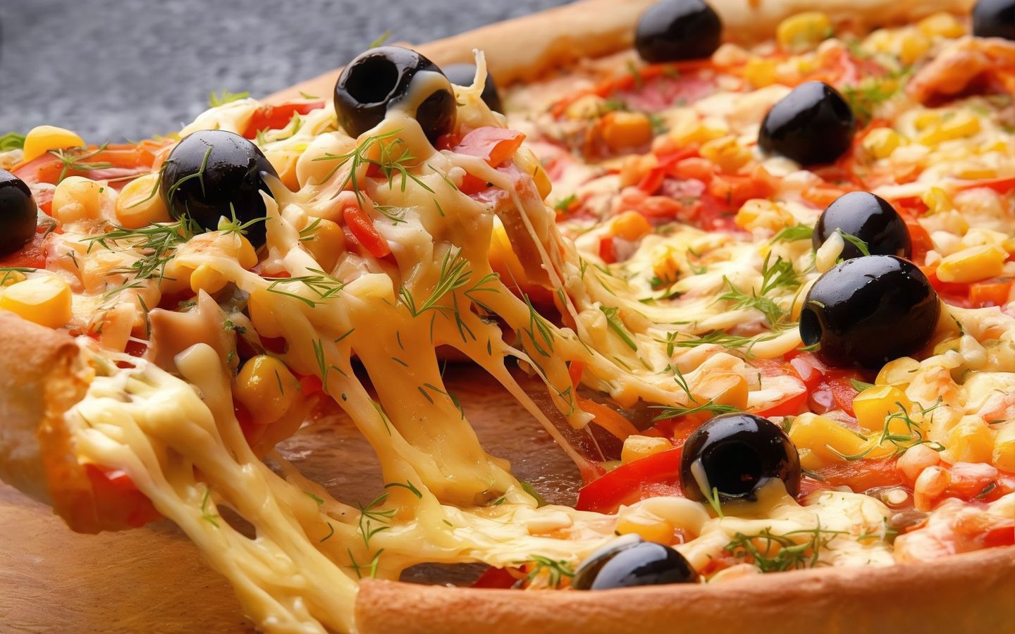 Corn Pizza - Medium