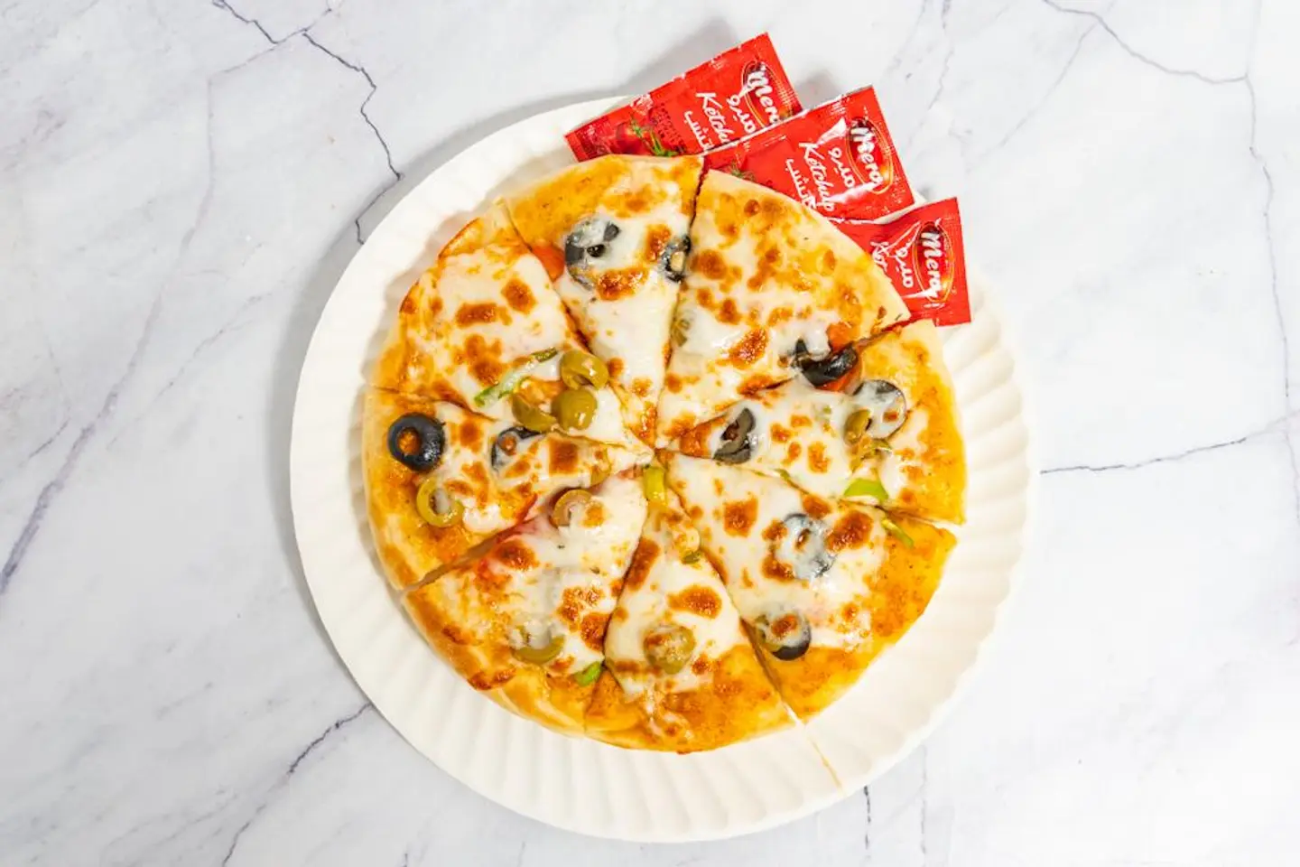 Hotdog Pizza - Medium