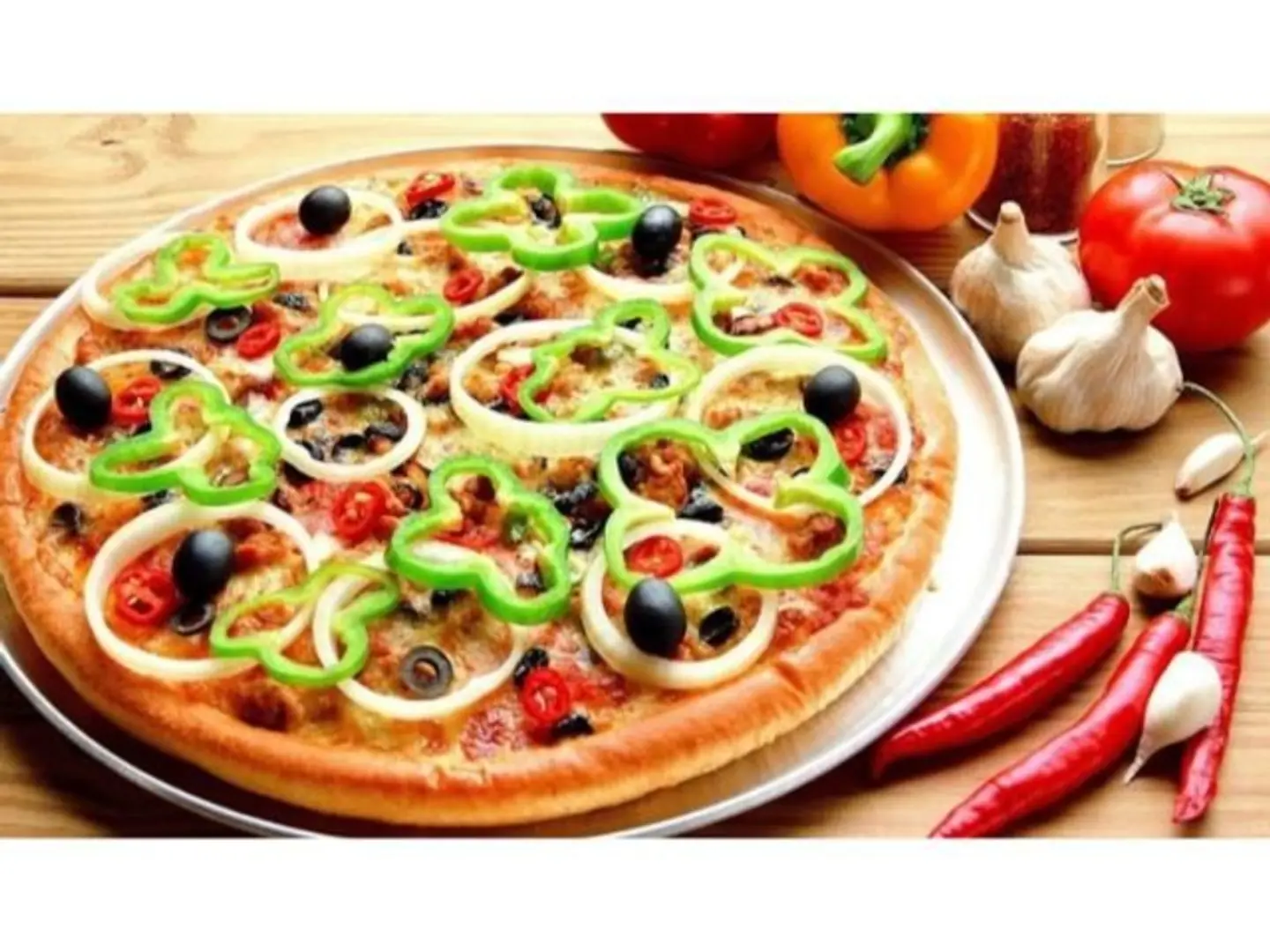 Vegetable Pizza - Small