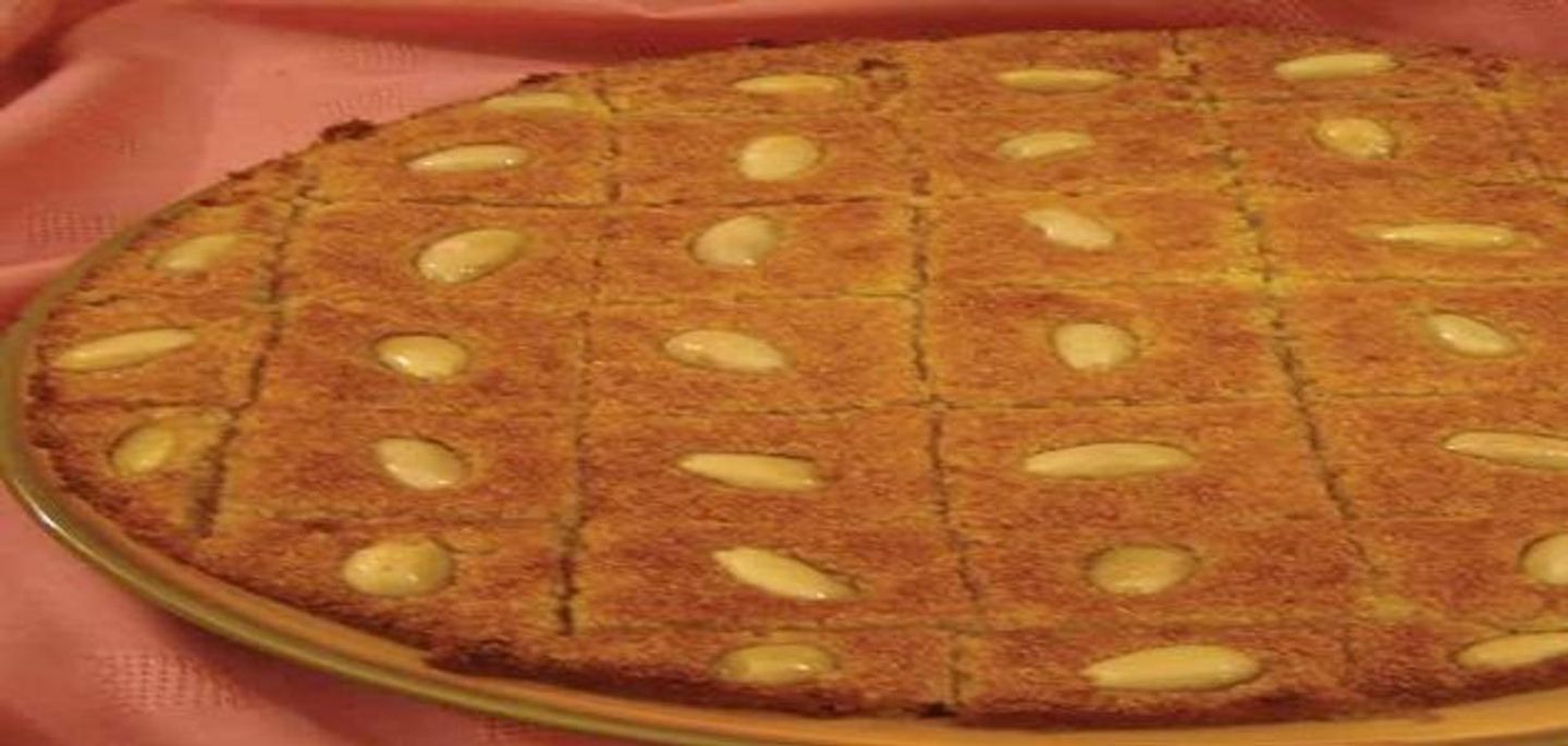هريسة باللوز - نصف كيلو