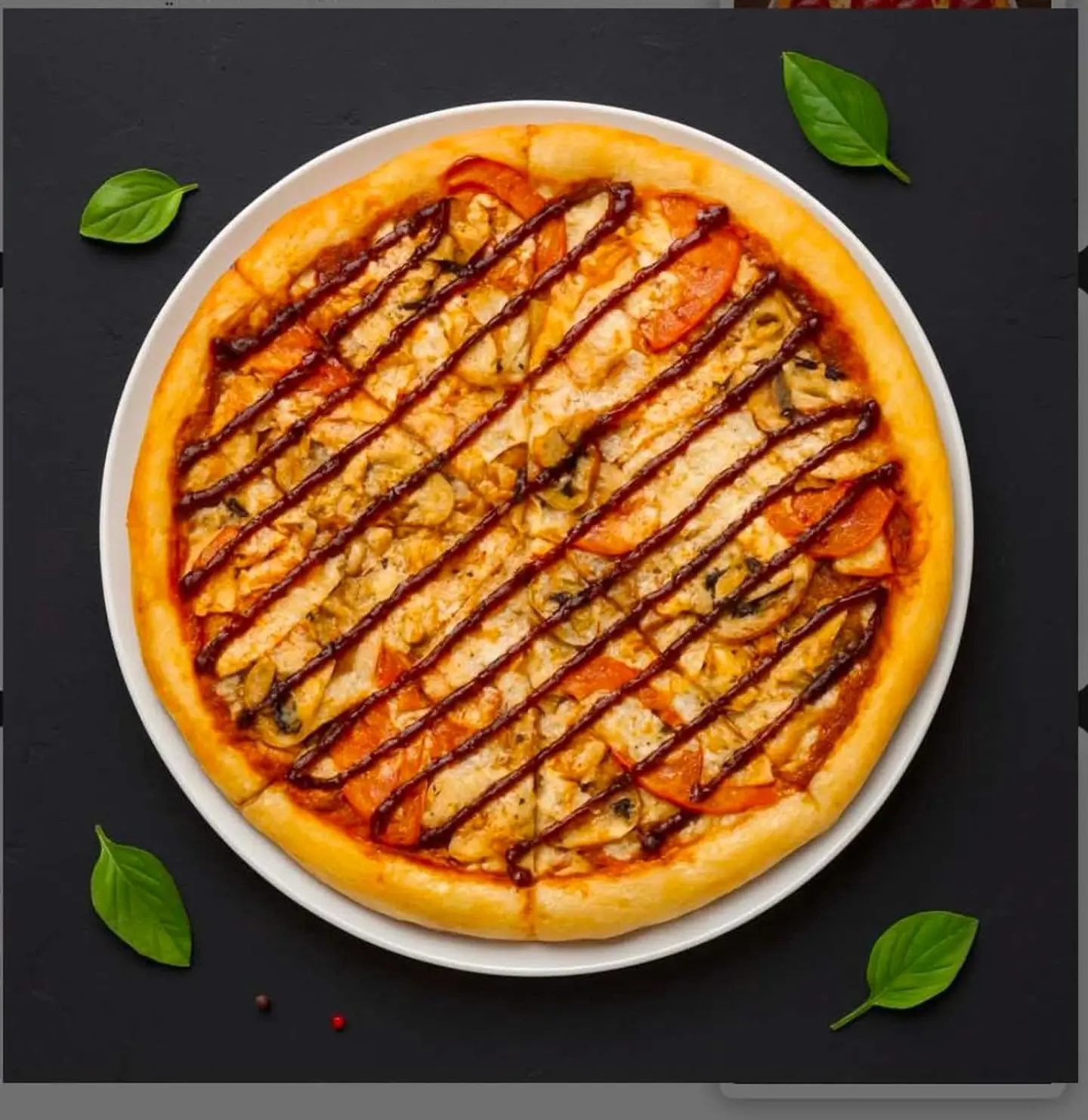 Chicken Ranch Bbq Pizza - Medium