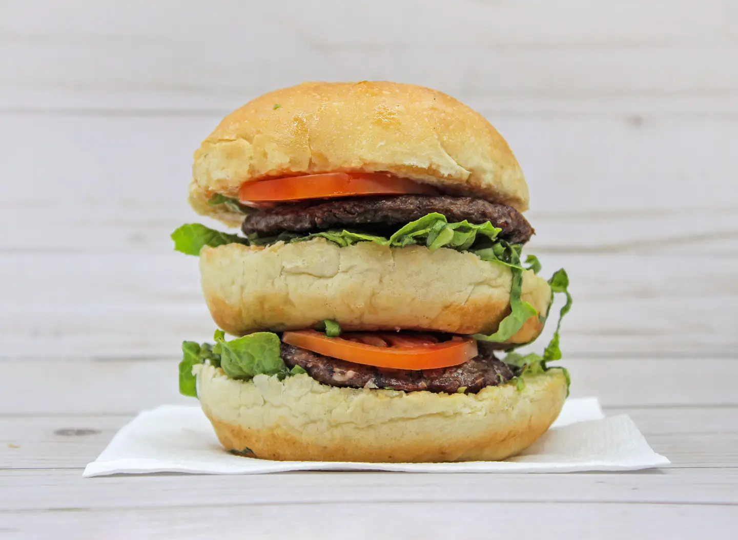 برجر لحم دبل - ساندوتش