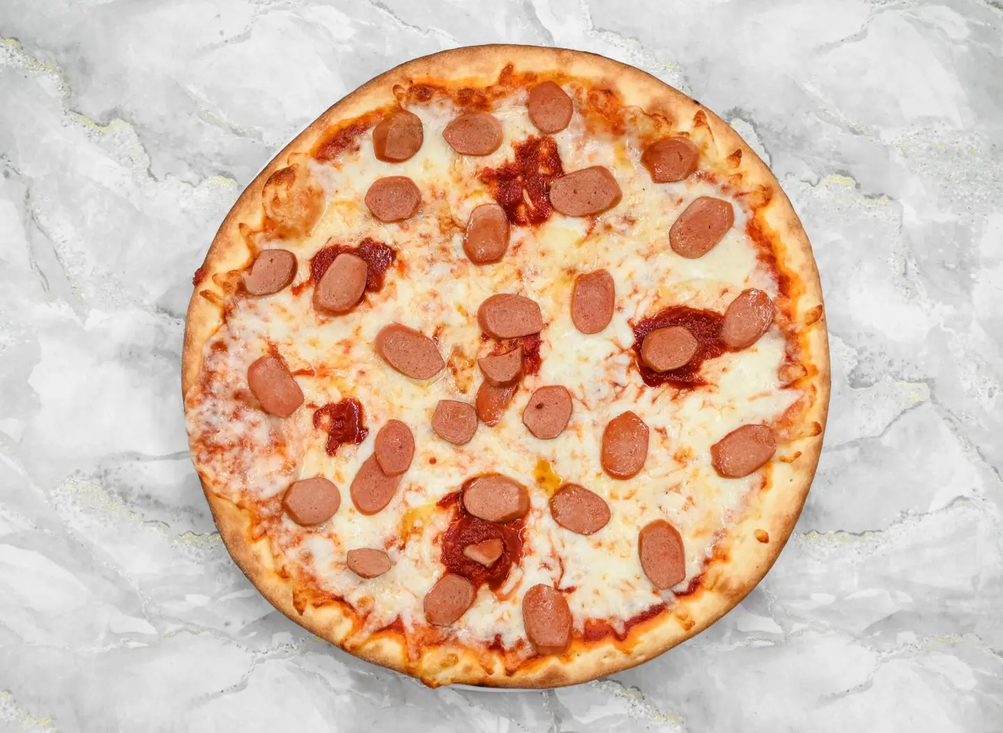 Hot Dog Pizza - Small