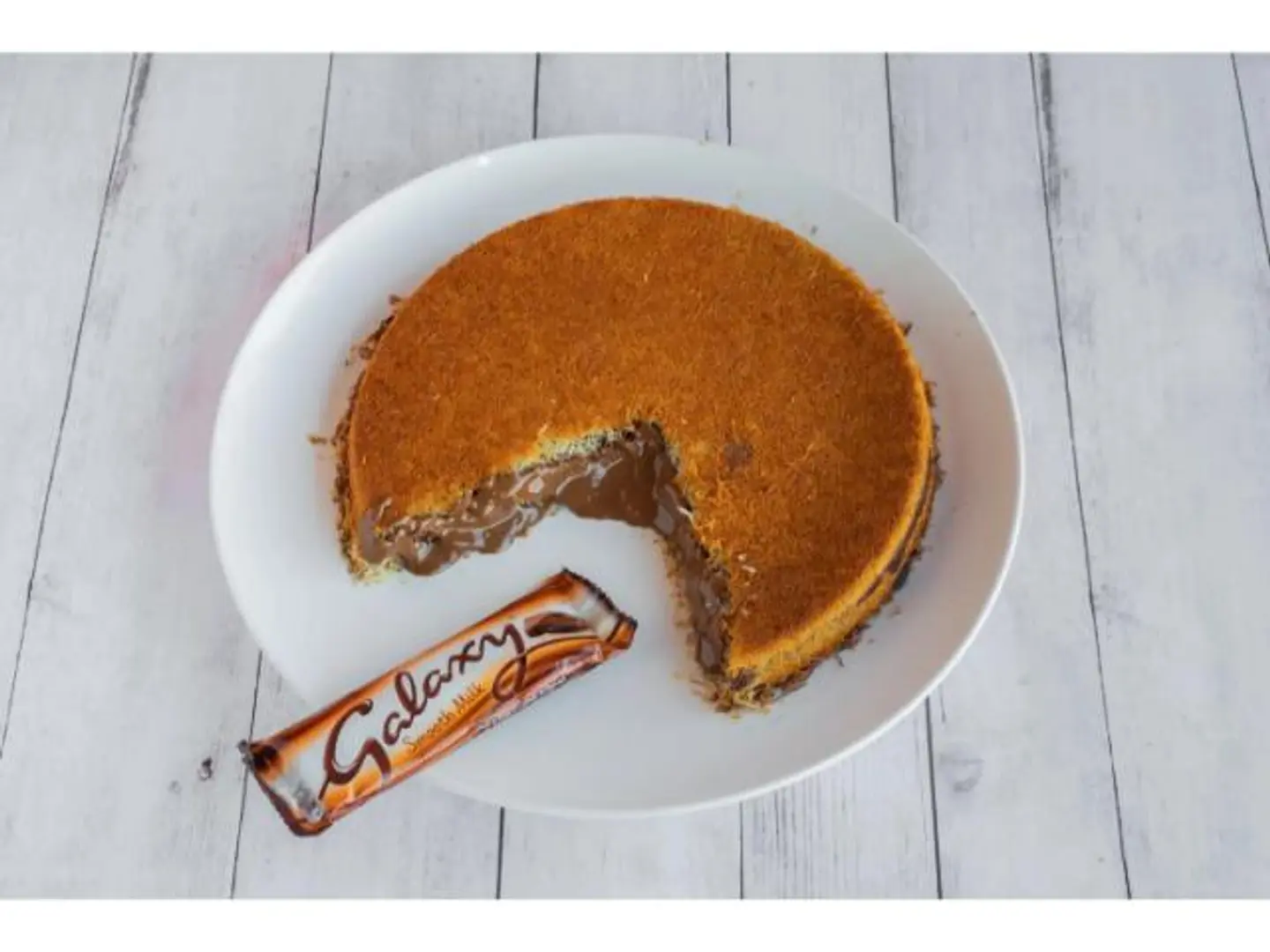 Kunafah With Galaxy Chocolate - Small