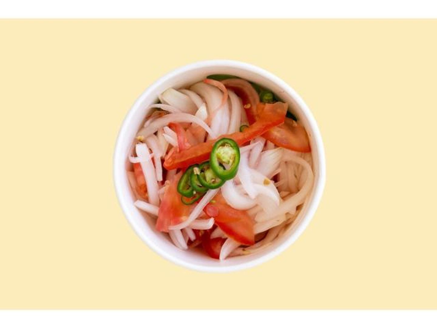 Vegetable Onion Salad Plate - Small
