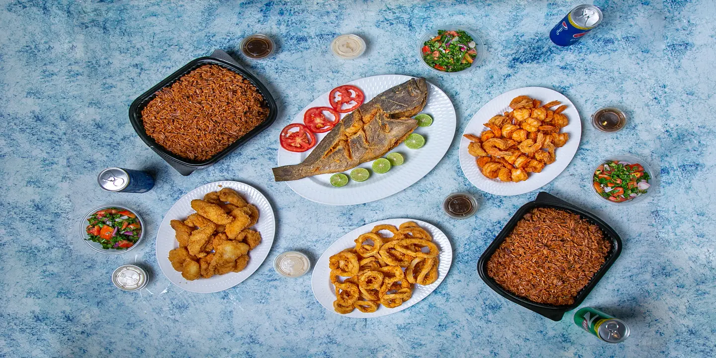 السمكة صياد خيرات البحر cover