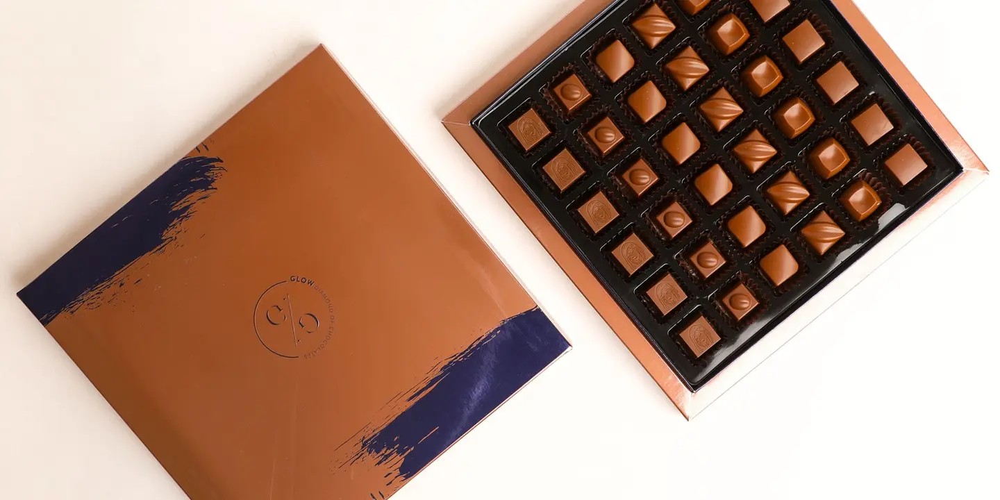 Glow chocolate cover