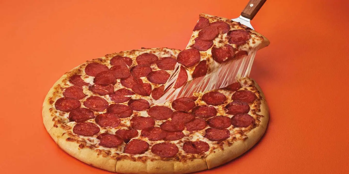 Little Caesar's pizza cover