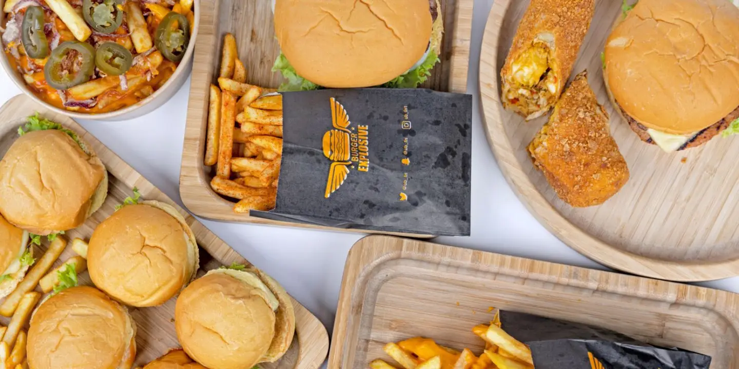 BURGER EXPLOSIVE cover