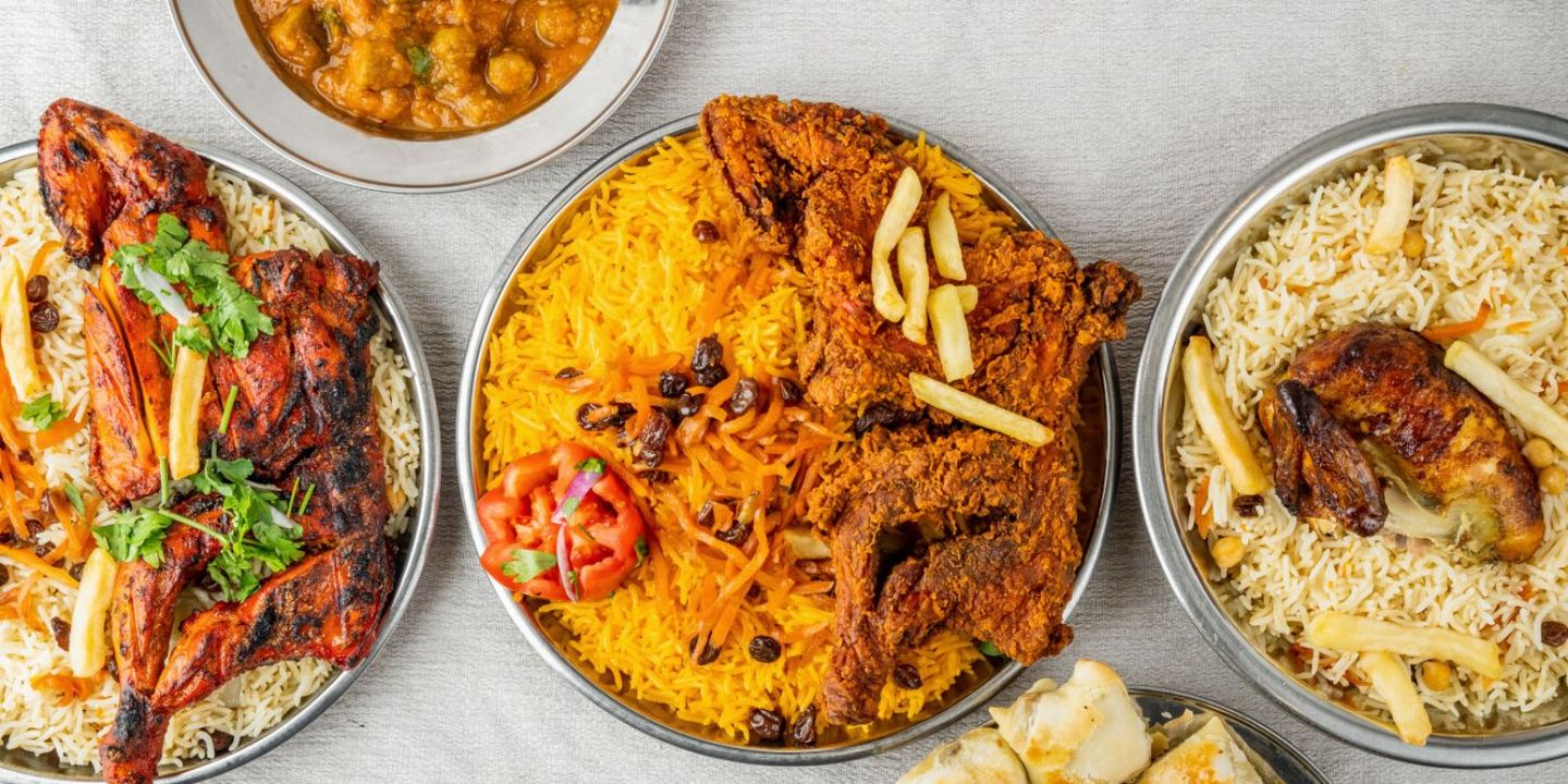 مطاعم البركة للرز البخاري cover