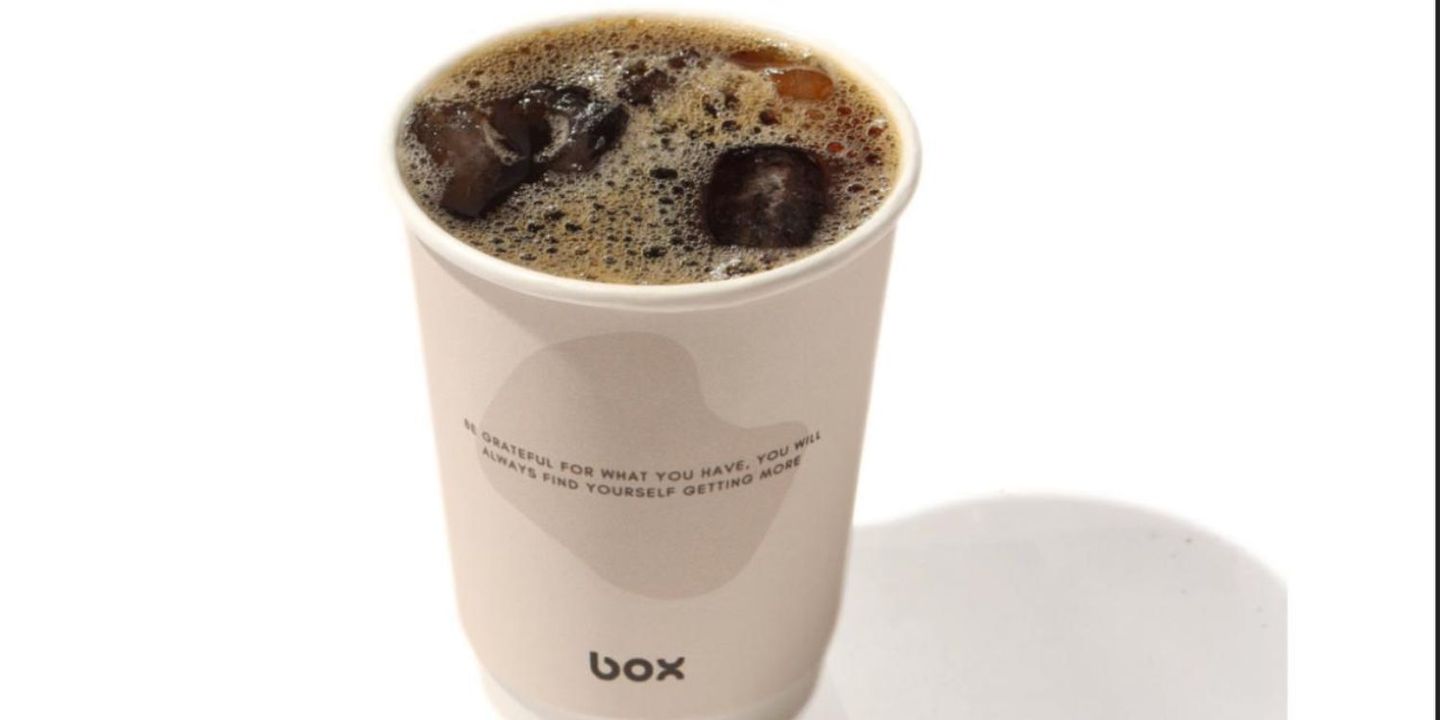 Box coffee cover