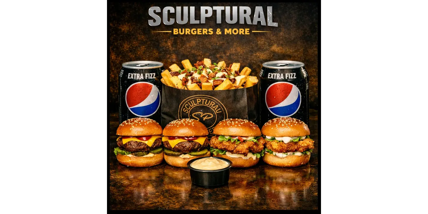 Sculptural Burger cover
