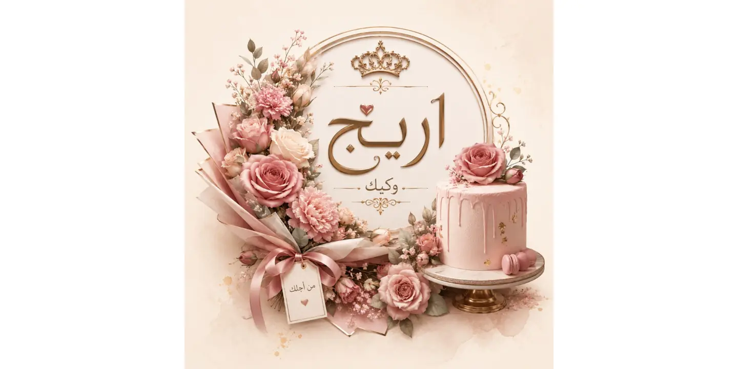 Areej & cake cover