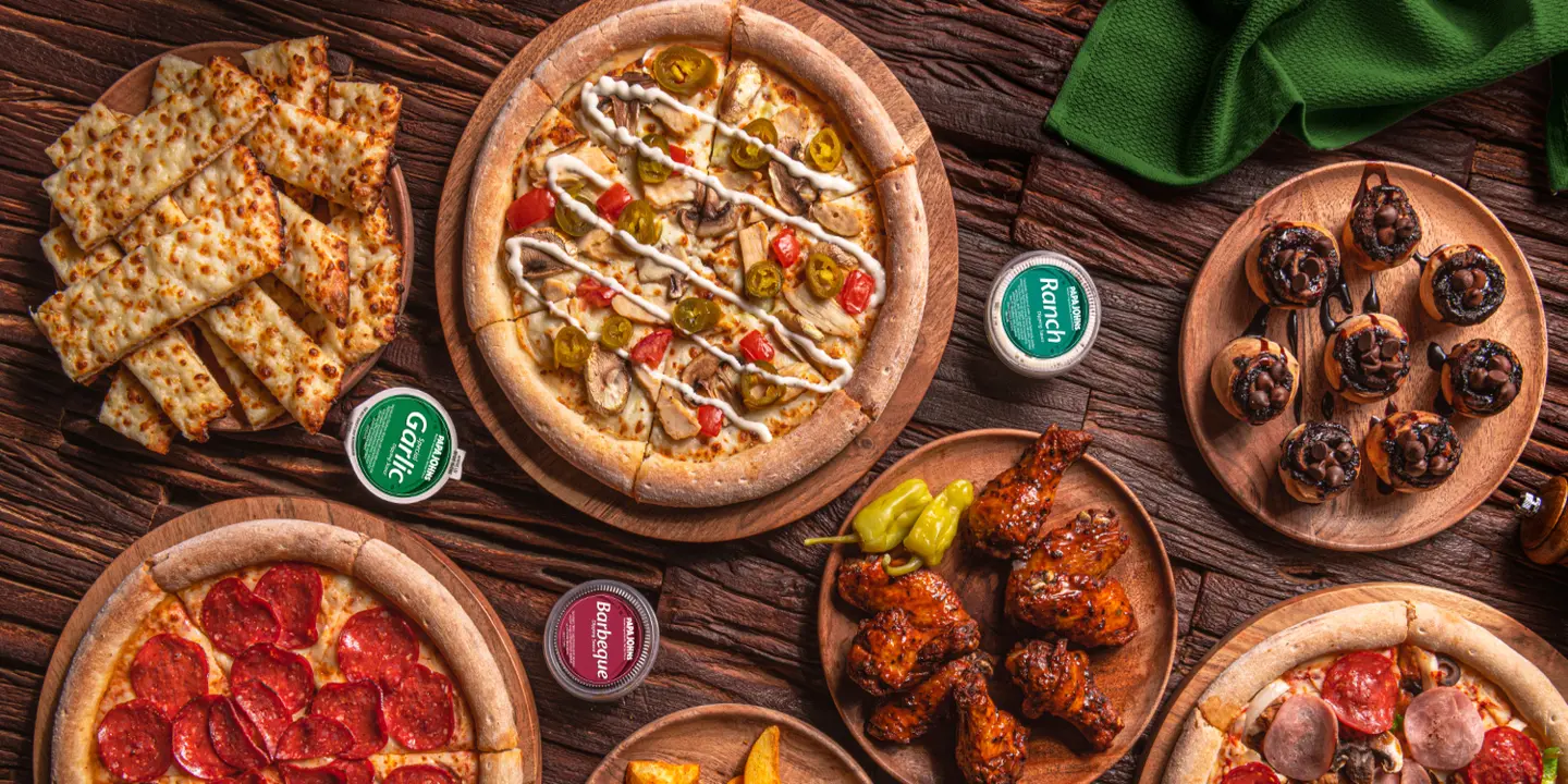 PAPA JOHNS PIZZA cover
