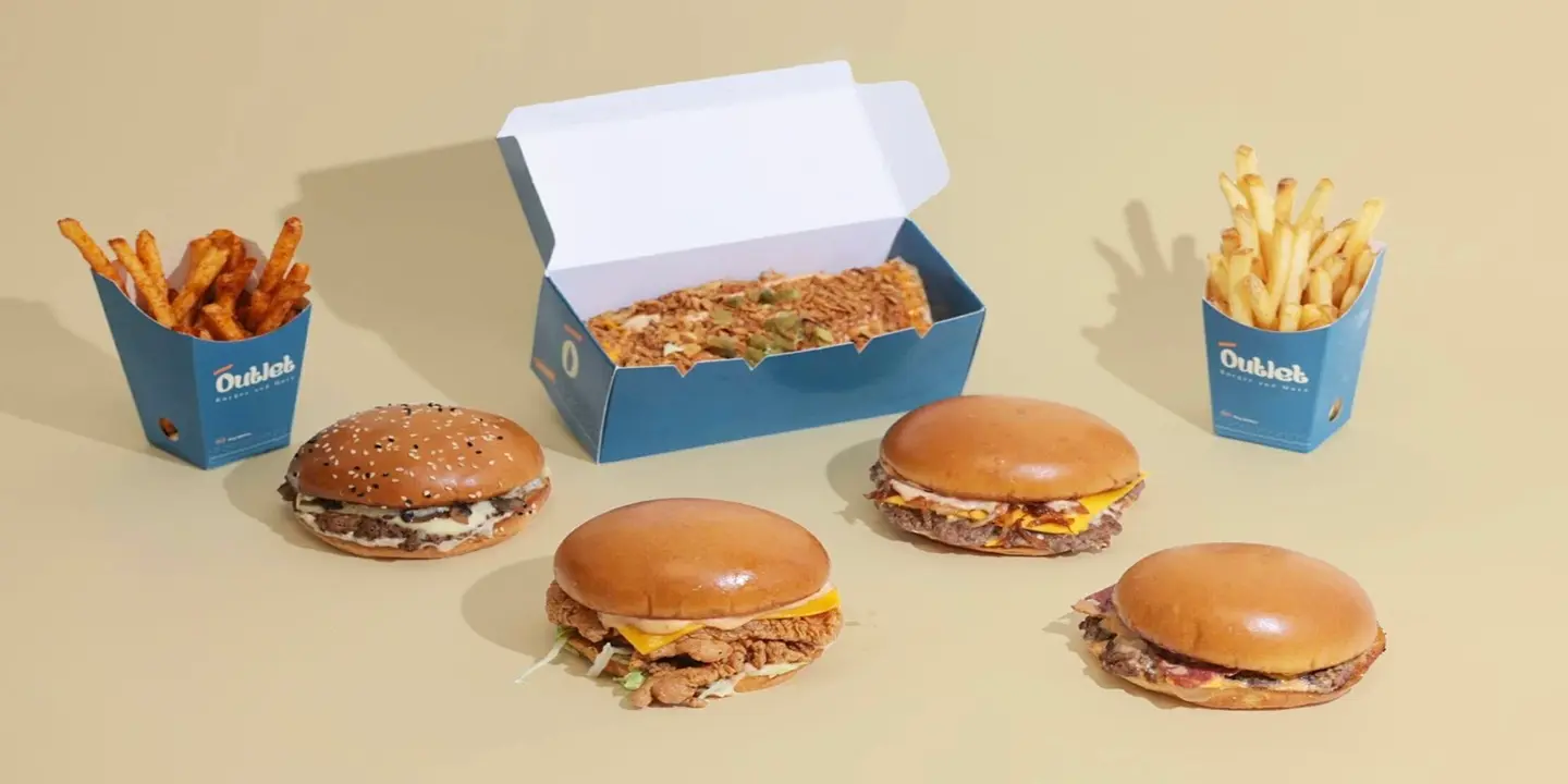 Outlet Burger cover