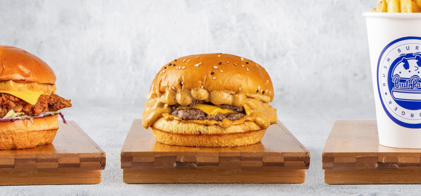RUSH Burger cover