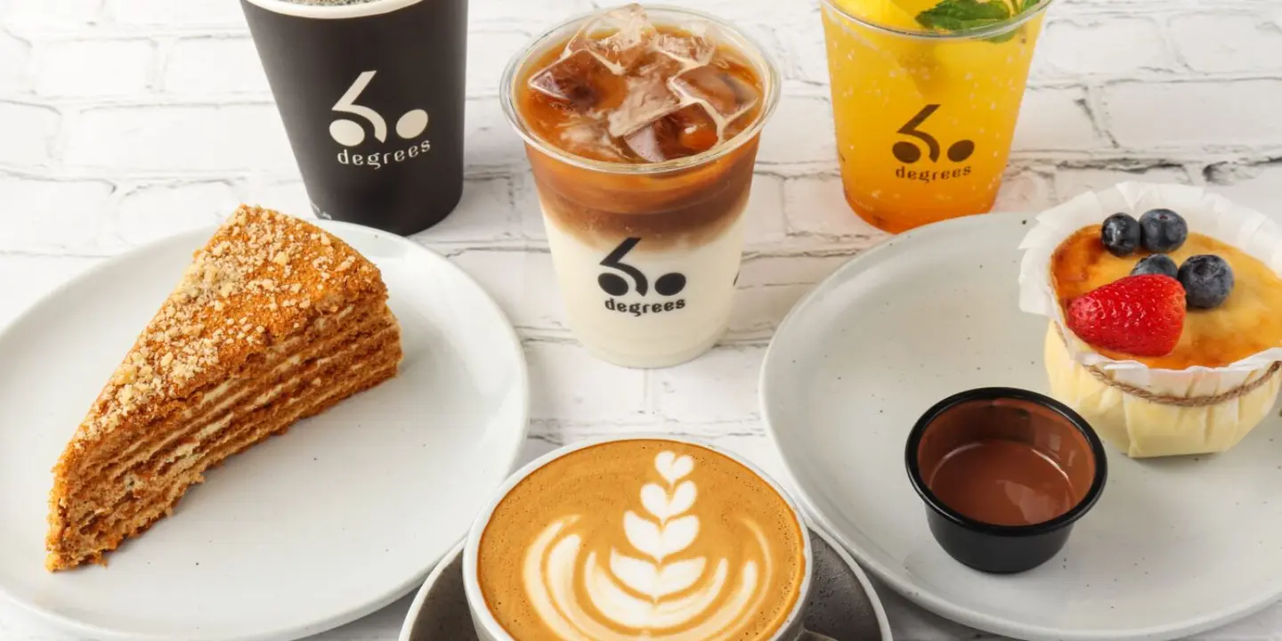 60 Degrees Cafe cover
