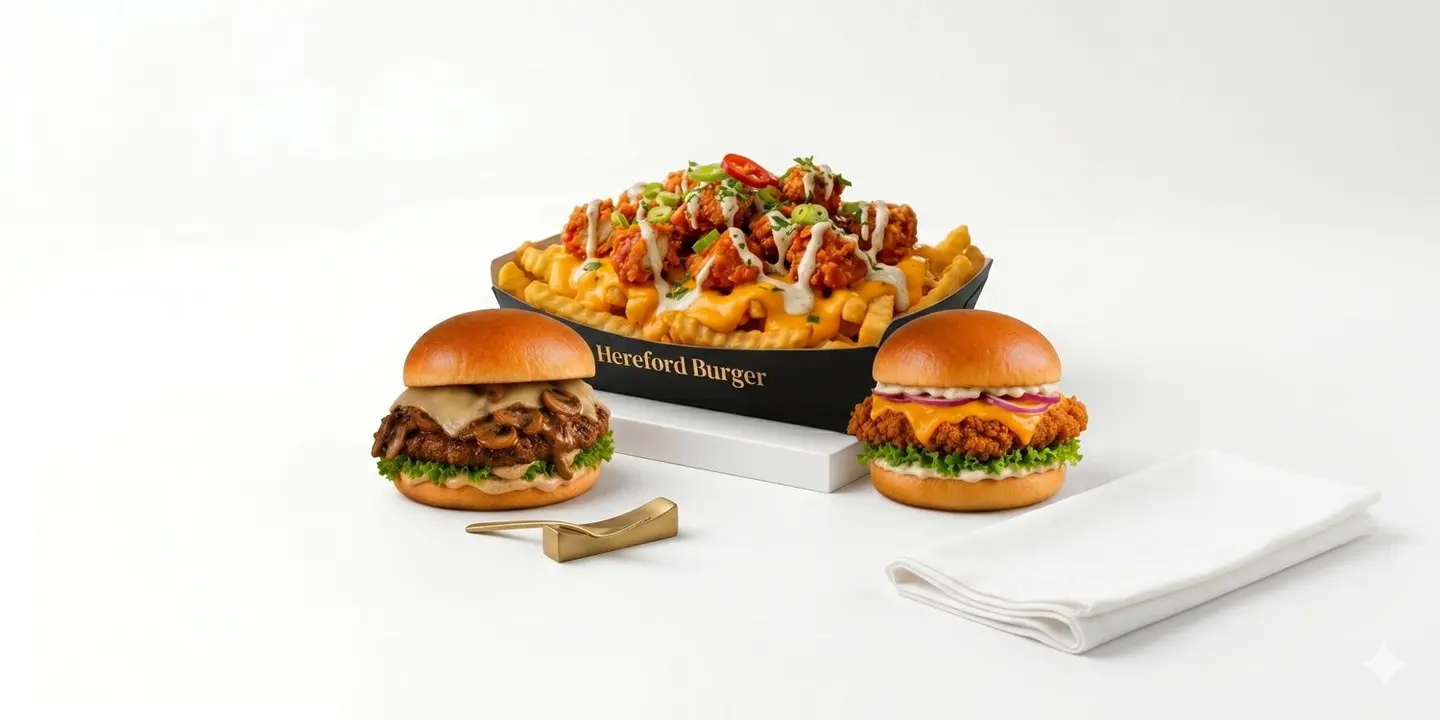 Hereford Burger cover