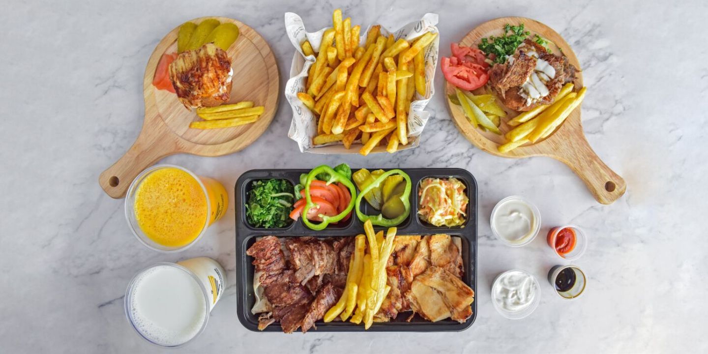 Sham flowers shawarma cover