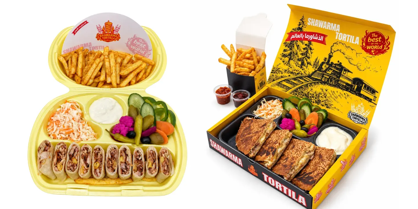 Shawarma tortilla cover
