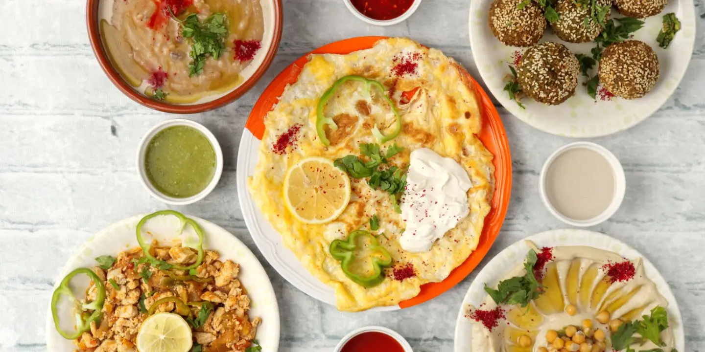 Al Fajr falafel buffet cover